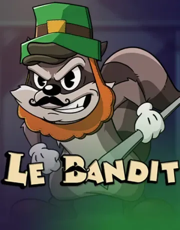 Le Bandit nyerőgép a Hacksaw Gaming fejlesztésében